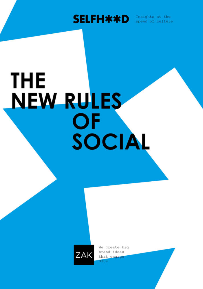 New research by ZAK on 1830 year olds demonstrates a generation