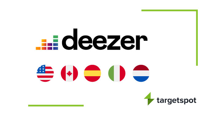 Deezer and Targetspot announce exclusive Audio Ad Sales partnership in 5 countries