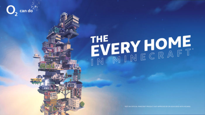 Serviceplan Bubble and O2 Build an Interactive “Every Home” Experience in Minecraft