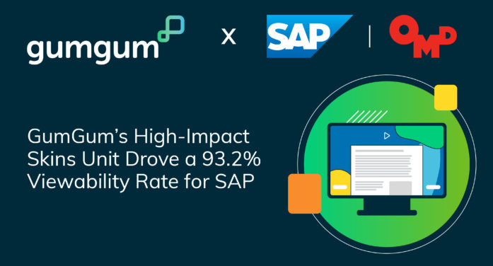 SAP boosts brand awareness using GumGum’s high impact ad formats and VerityTM, GumGum’s advanced contextual targeting solution