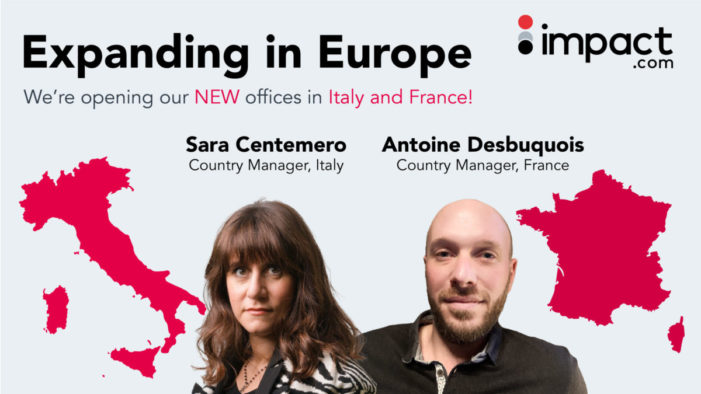 impact.com Expands in Europe, Announces the Opening of its New Offices in Italy and France