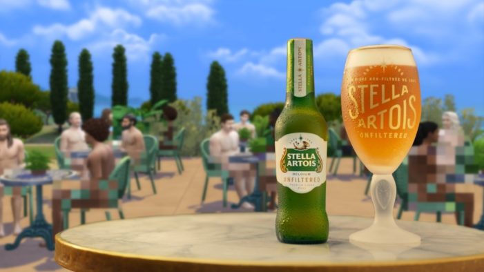 STELLA ARTOIS UNFILTERED ANNOUNCES THE WORLD’S FIRST PLAYABLE TV AD ON THE SIMS WITH LIVE STREAM TWITCH