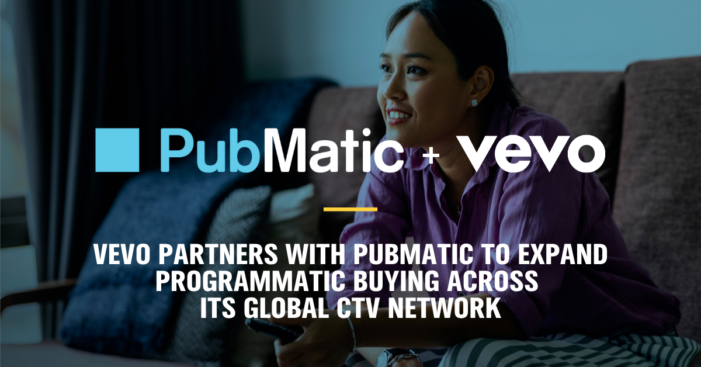 Vevo Partners With PubMatic to Expand Programmatic Buying Across its Global CTV Network